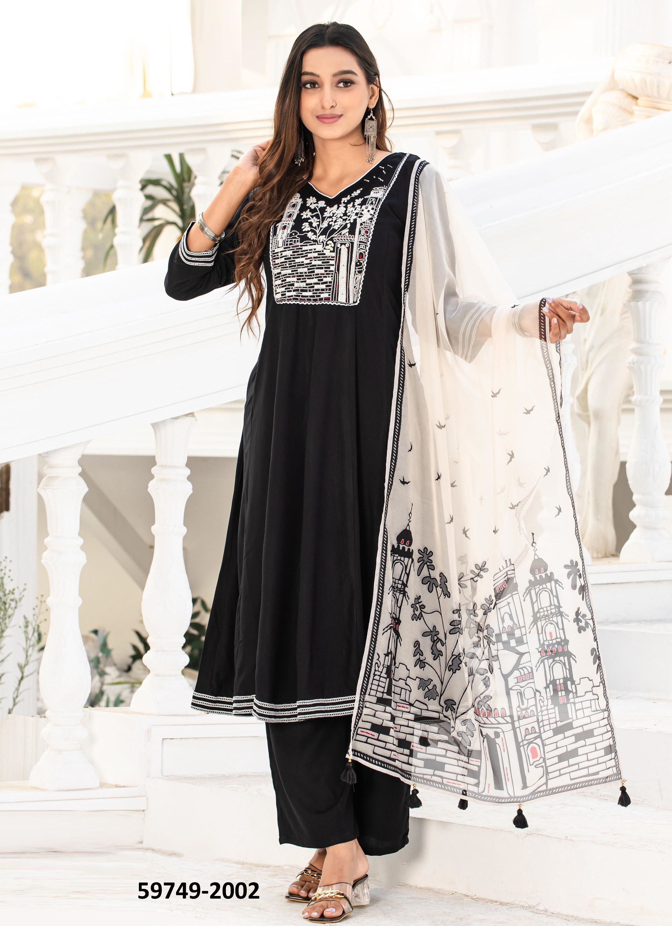 SWARNIKA - Catalog # 59749 (Set of 4 Readymade Salwar Suits) by Brand KADLEE FASHION SWARNIKA - Catalog # 59749 (Set of 4 Readymade Salwar Suits) by Brand KADLEE FASHION