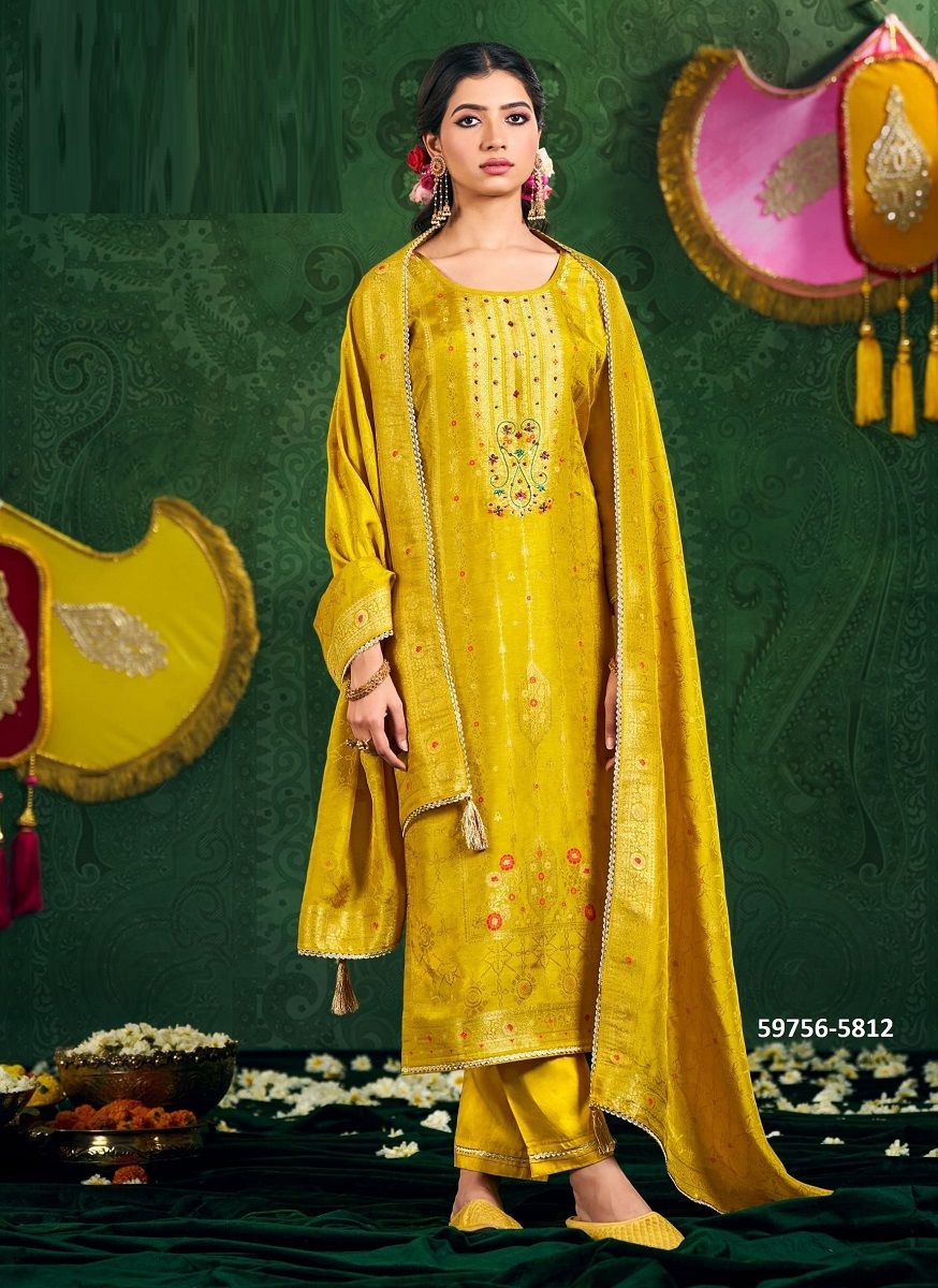 SARAH - Catalog # 59756 (Set of 4 Readymade Salwar Suits) by Brand RANGOON SARAH - Catalog # 59756 (Set of 4 Readymade Salwar Suits) by Brand RANGOON