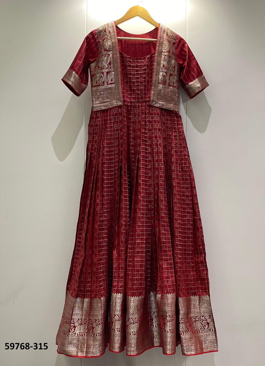 KHICHA - Catalog # 59768 (Set of 7 Readymade Gowns) by Brand DESI MUSE KHICHA - Catalog # 59768 (Set of 7 Readymade Gowns) by Brand DESI MUSE