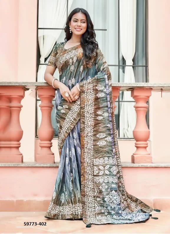 MUGDHA 4 - Catalog # 59773 (Set of 8 Sarees) by Brand KASHVI CREATIONS MUGDHA 4 - Catalog # 59773 (Set of 8 Sarees) by Brand KASHVI CREATIONS