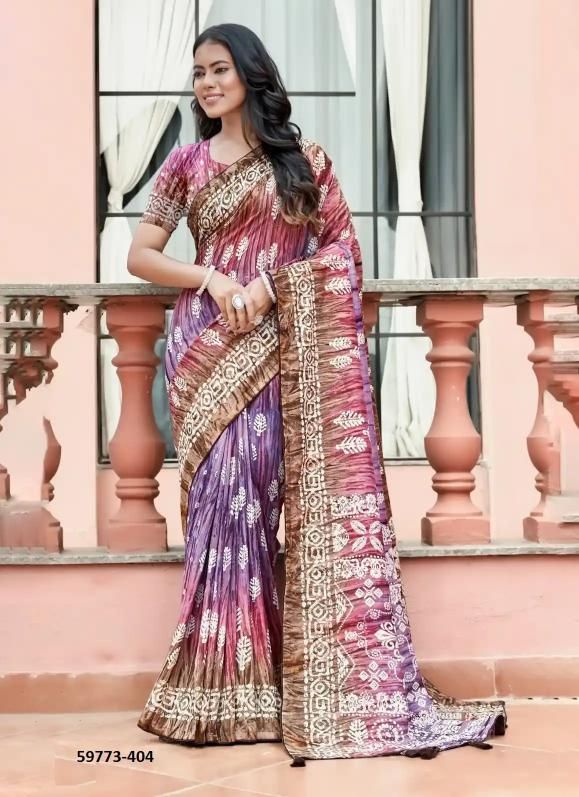 MUGDHA 4 - Catalog # 59773 (Set of 8 Sarees) by Brand KASHVI CREATIONS MUGDHA 4 - Catalog # 59773 (Set of 8 Sarees) by Brand KASHVI CREATIONS