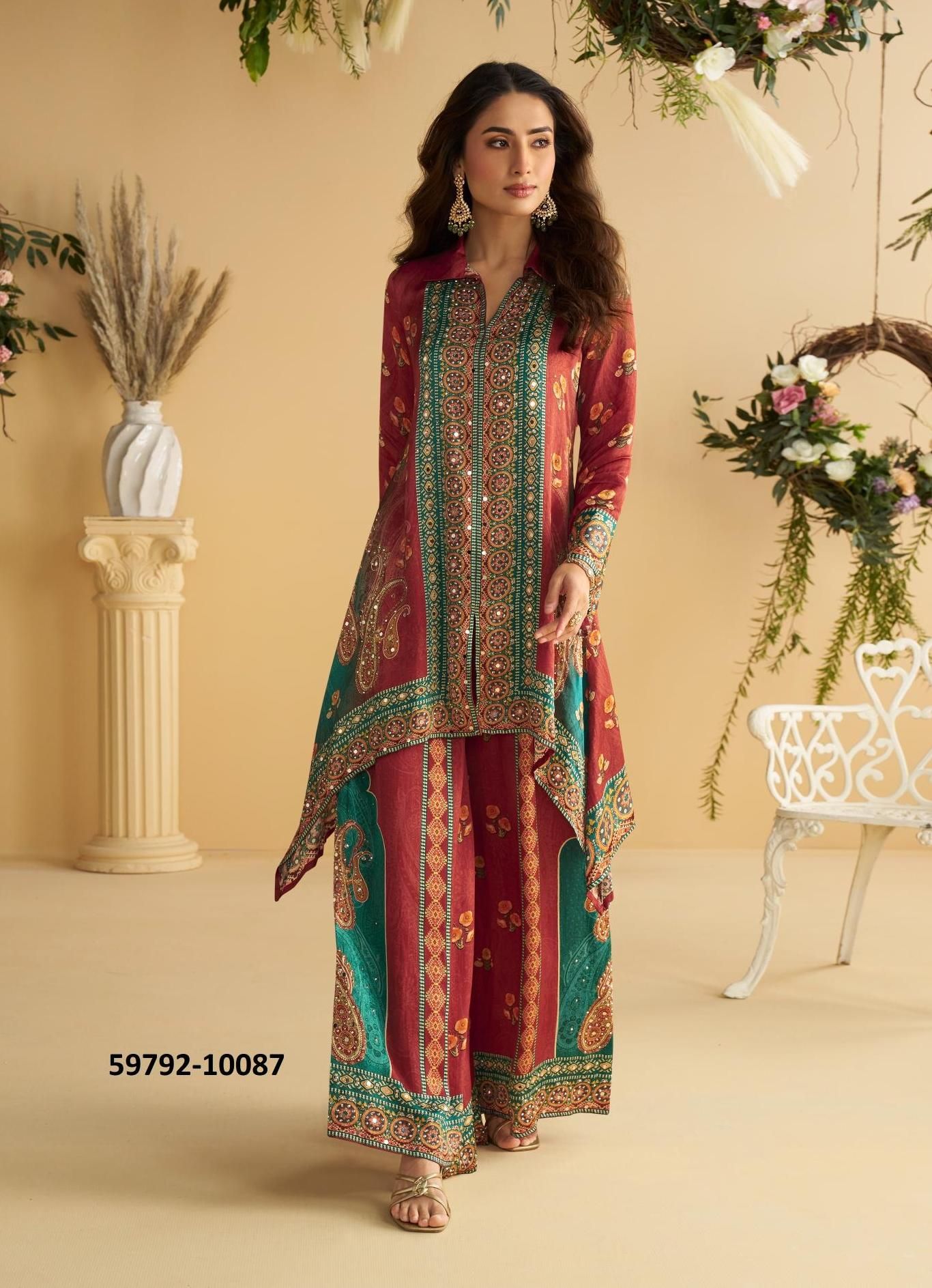 AURA - Catalog # 59792 (Set of 3 Tops With Bottoms) by Brand SAYURI DESIGNER AURA - Catalog # 59792 (Set of 3 Tops With Bottoms) by Brand SAYURI DESIGNER