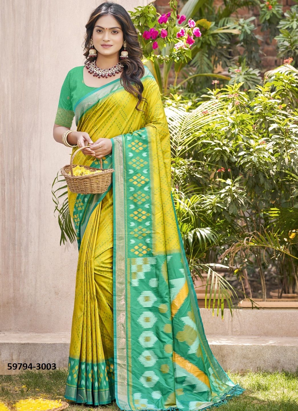 POORVIKA SILK 3 - Catalog # 59794 (Set of 8 Sarees) by Brand AABHARAN