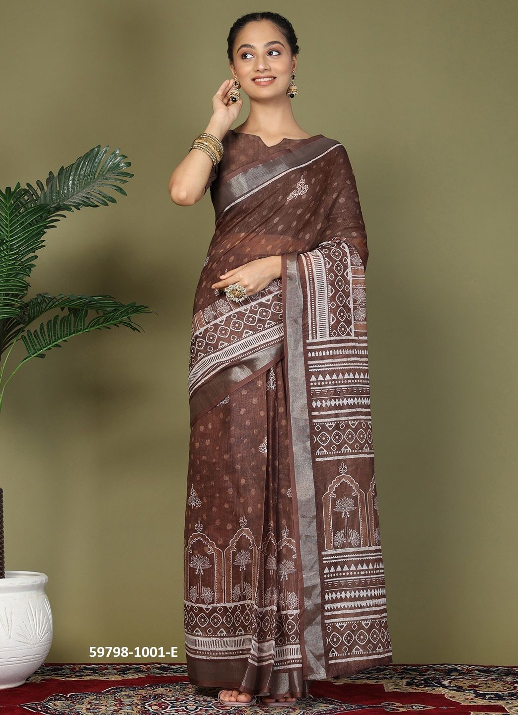 TAYAARI 2 - Catalog # 59798 (Set of 8 Sarees) by Brand DESI MUSE TAYAARI 2 - Catalog # 59798 (Set of 8 Sarees) by Brand DESI MUSE