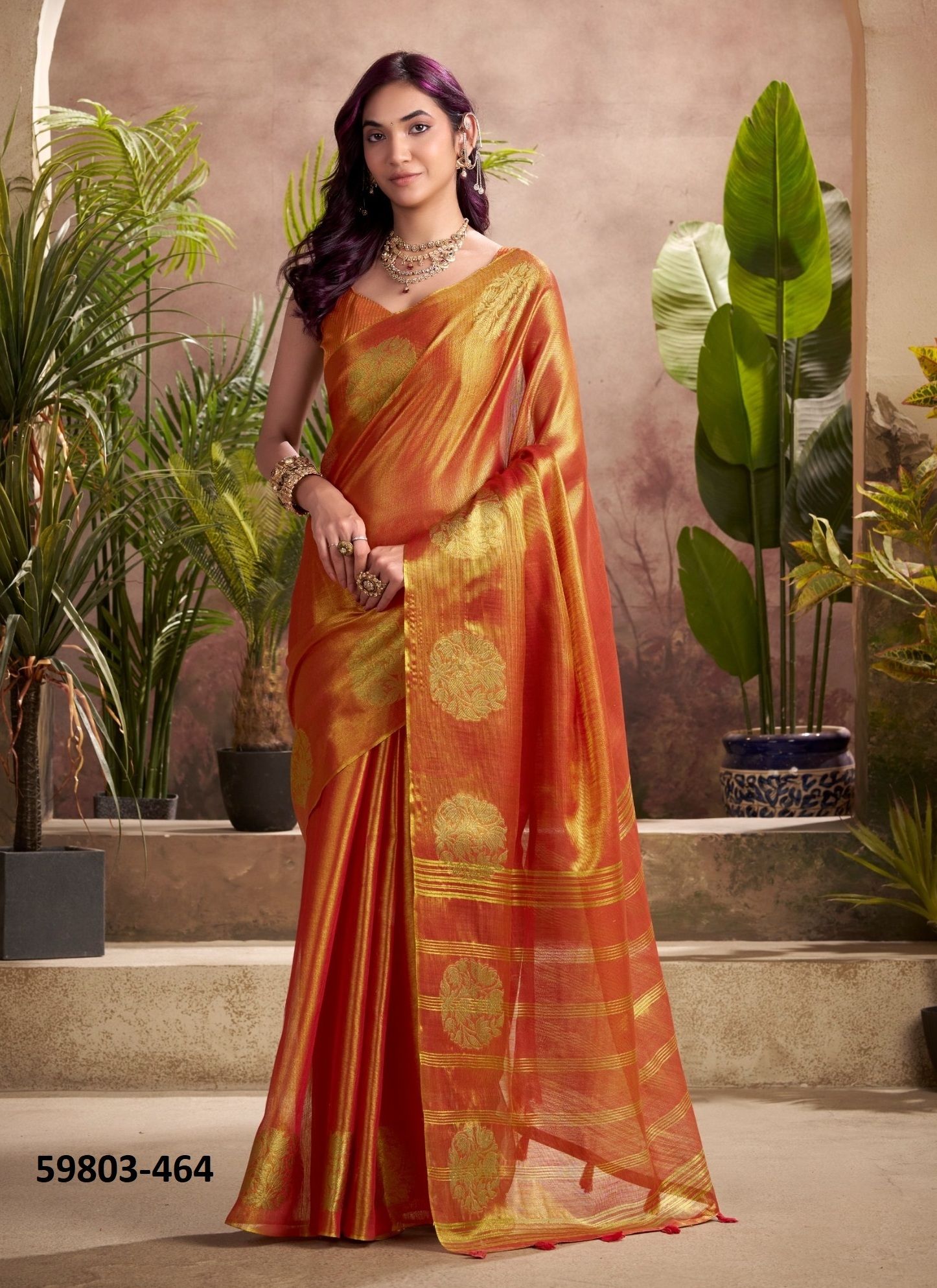 KIRI SILK - Catalog # 59803 (Set of 6 Sarees) by Brand AABHARAN KIRI SILK - Catalog # 59803 (Set of 6 Sarees) by Brand AABHARAN