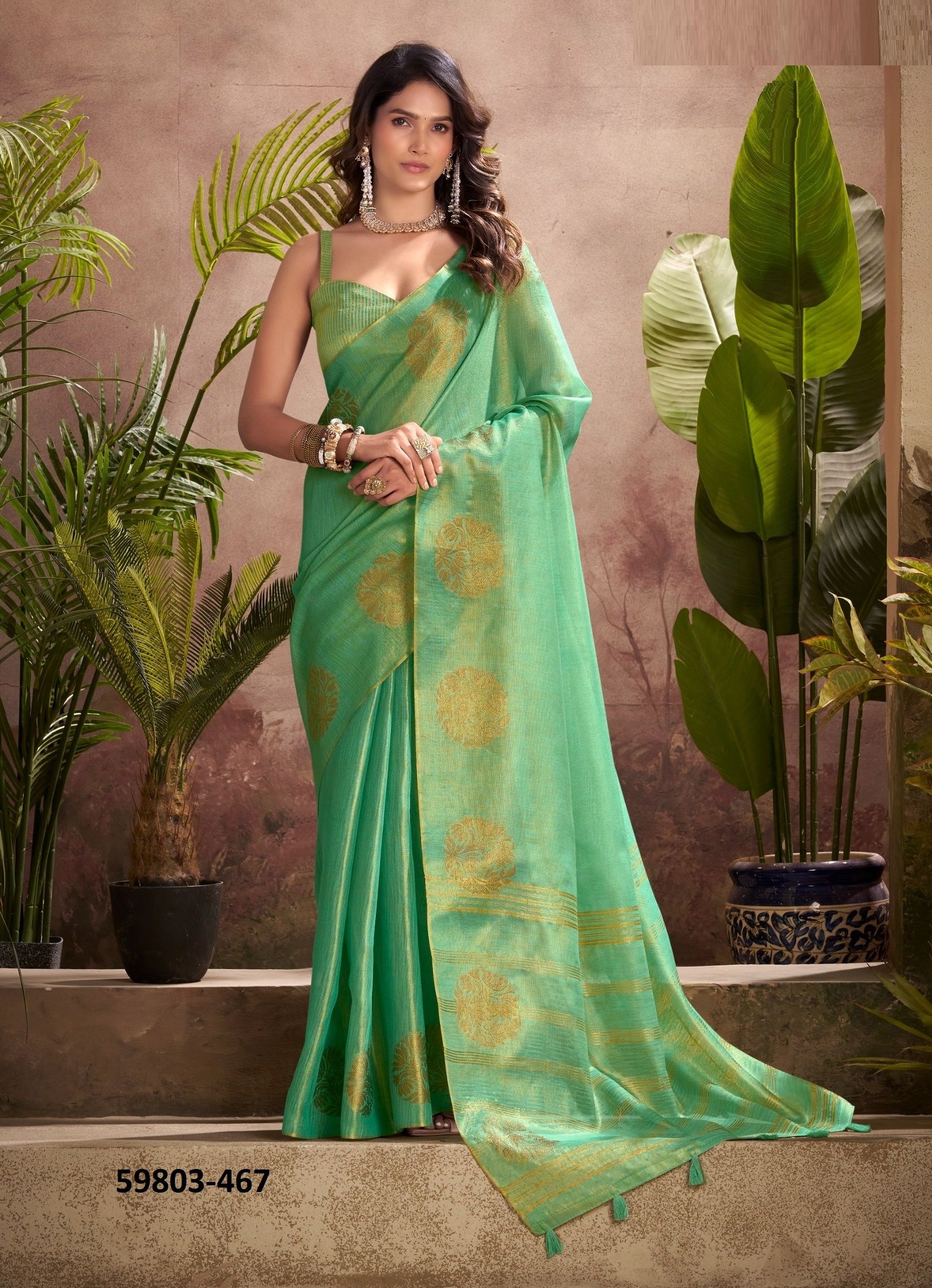 KIRI SILK - Catalog # 59803 (Set of 6 Sarees) by Brand AABHARAN KIRI SILK - Catalog # 59803 (Set of 6 Sarees) by Brand AABHARAN
