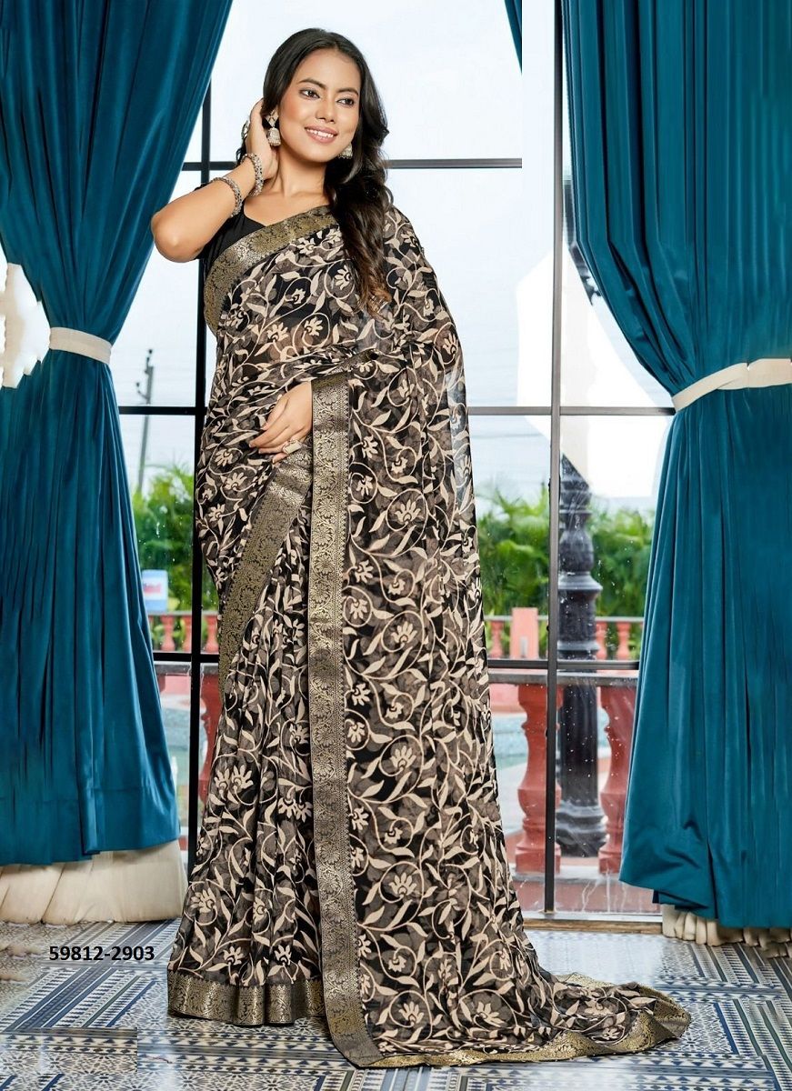 SIMBA 29 - Catalog # 59812 (Set of 8 Sarees) by Brand KASHVI CREATIONS
