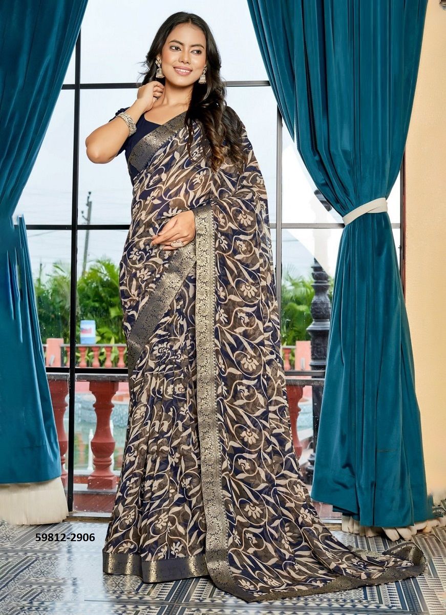 SIMBA 29 - Catalog # 59812 (Set of 8 Sarees) by Brand KASHVI CREATIONS