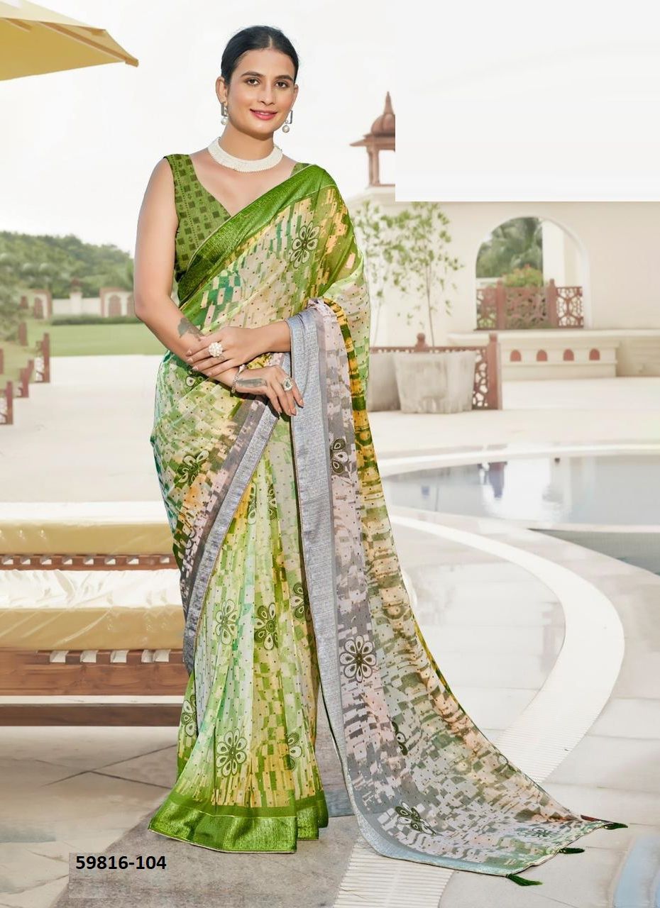 PULSE - Catalog # 59816 (Set of 8 Sarees) by Brand KASHVI CREATIONS PULSE - Catalog # 59816 (Set of 8 Sarees) by Brand KASHVI CREATIONS