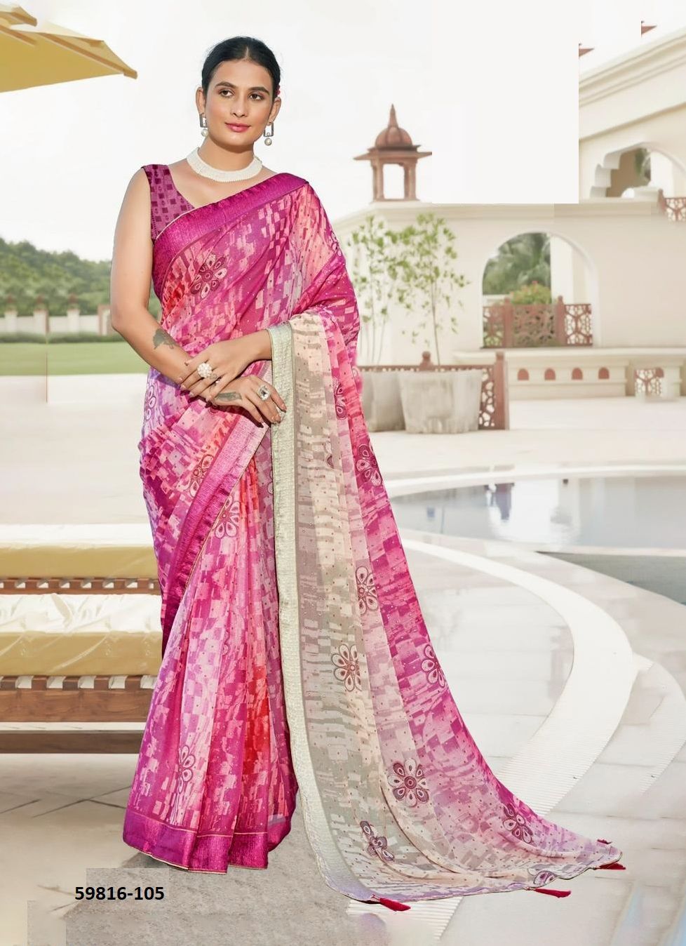 PULSE - Catalog # 59816 (Set of 8 Sarees) by Brand KASHVI CREATIONS PULSE - Catalog # 59816 (Set of 8 Sarees) by Brand KASHVI CREATIONS