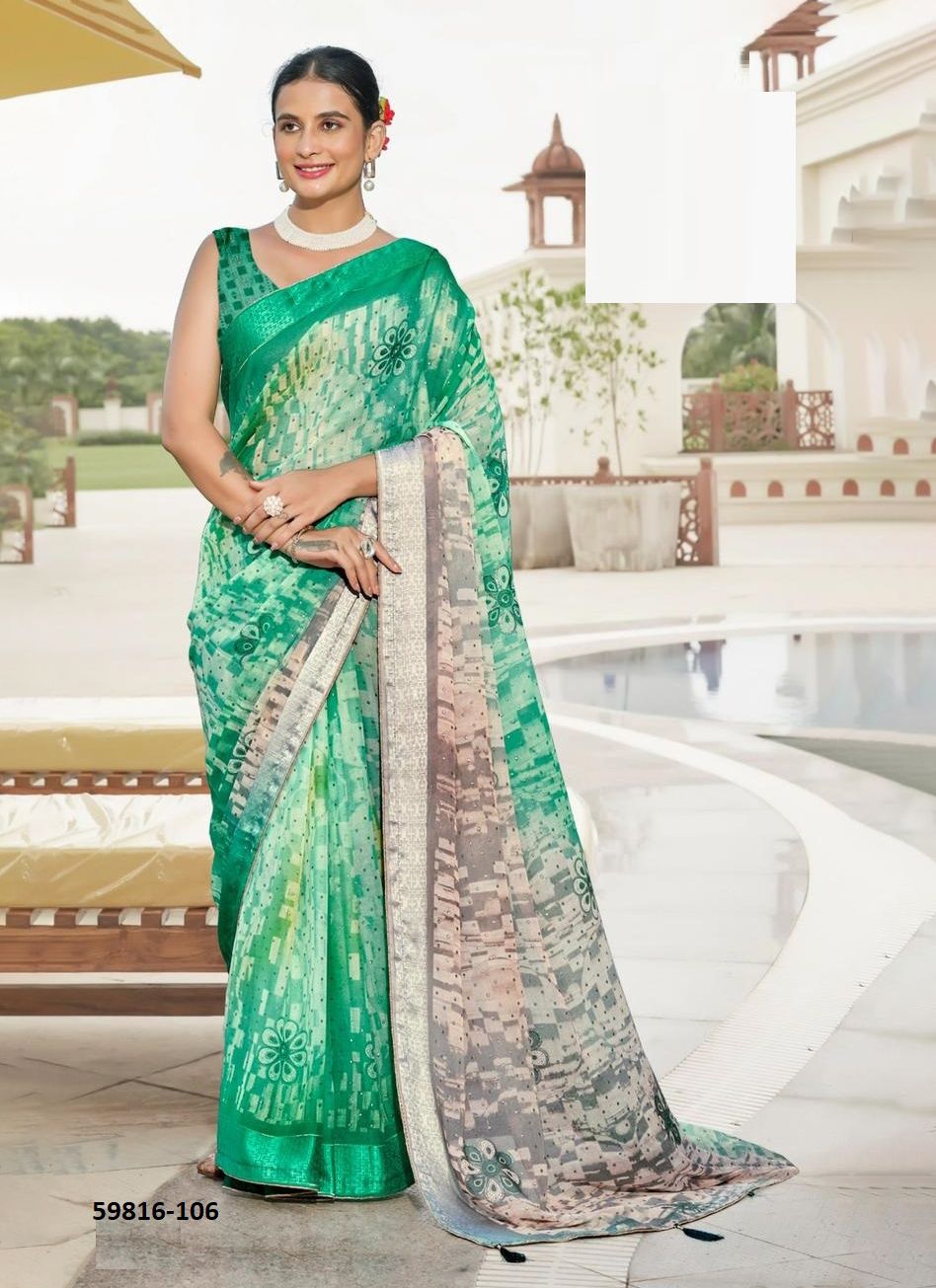 PULSE - Catalog # 59816 (Set of 8 Sarees) by Brand KASHVI CREATIONS PULSE - Catalog # 59816 (Set of 8 Sarees) by Brand KASHVI CREATIONS