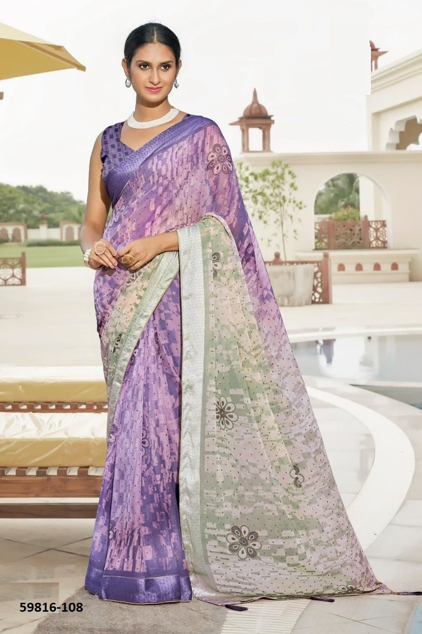 PULSE - Catalog # 59816 (Set of 8 Sarees) by Brand KASHVI CREATIONS PULSE - Catalog # 59816 (Set of 8 Sarees) by Brand KASHVI CREATIONS