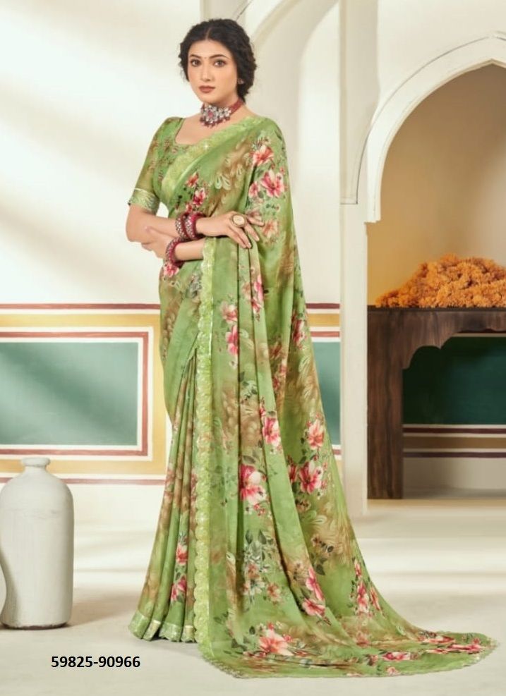 ESTELLA 2 - Catalog # 59825 (Set of 12 Sarees) by Brand VIPUL FASHIONS ESTELLA 2 - Catalog # 59825 (Set of 12 Sarees) by Brand VIPUL FASHIONS