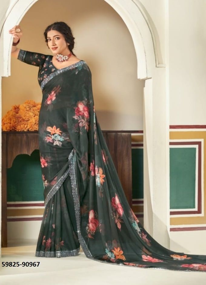 ESTELLA 2 - Catalog # 59825 (Set of 12 Sarees) by Brand VIPUL FASHIONS ESTELLA 2 - Catalog # 59825 (Set of 12 Sarees) by Brand VIPUL FASHIONS