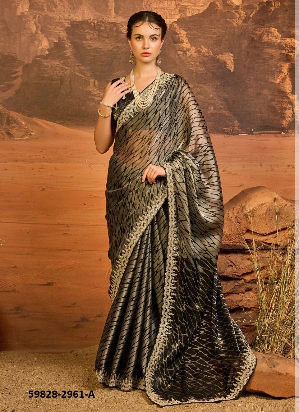 SHINE STORY - Catalog # 59828 (Set of 3 Sarees) by Brand AABHARAN SHINE STORY - Catalog # 59828 (Set of 3 Sarees) by Brand AABHARAN