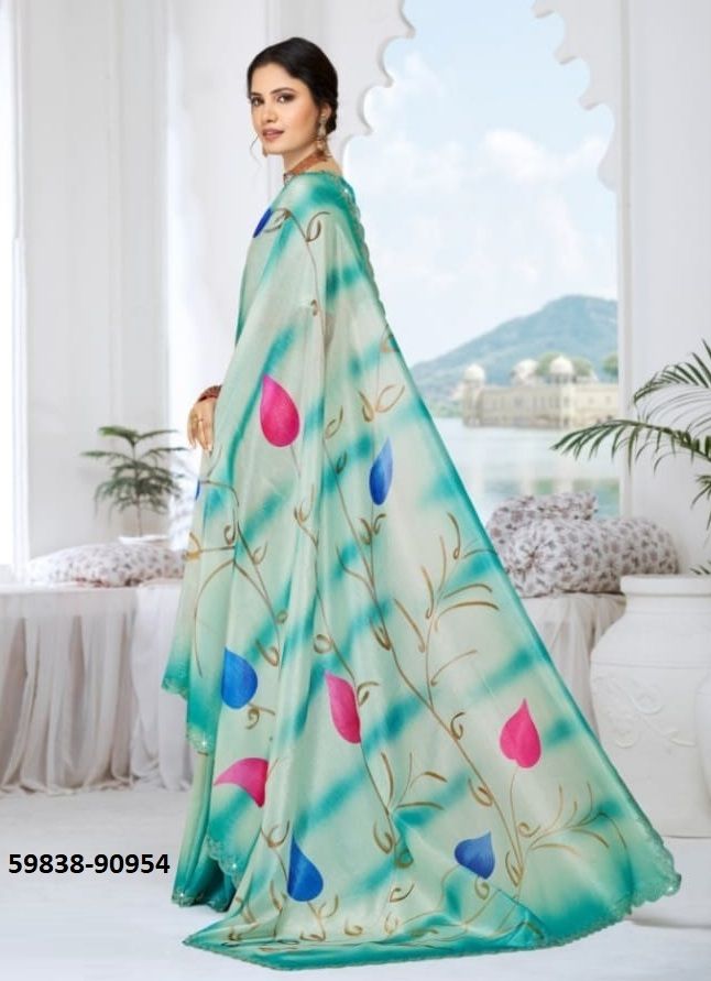 JHANKI - Catalog # 59838 (Set of 12 Sarees) by Brand VIPUL FASHIONS