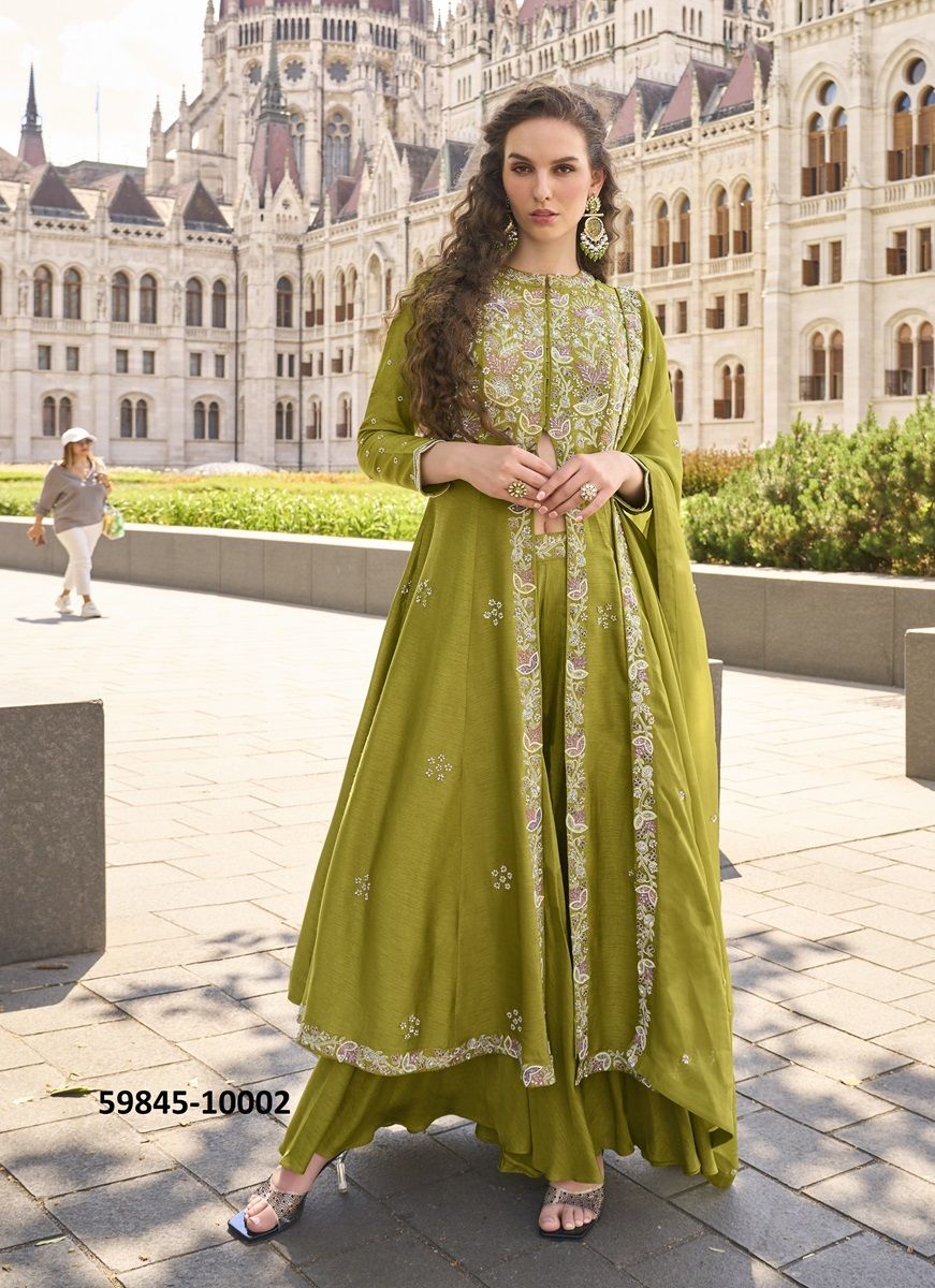 NARGIS - Catalog # 59845 (Set of 3 Readymade Salwar Suits) by Brand SAYURI DESIGNER