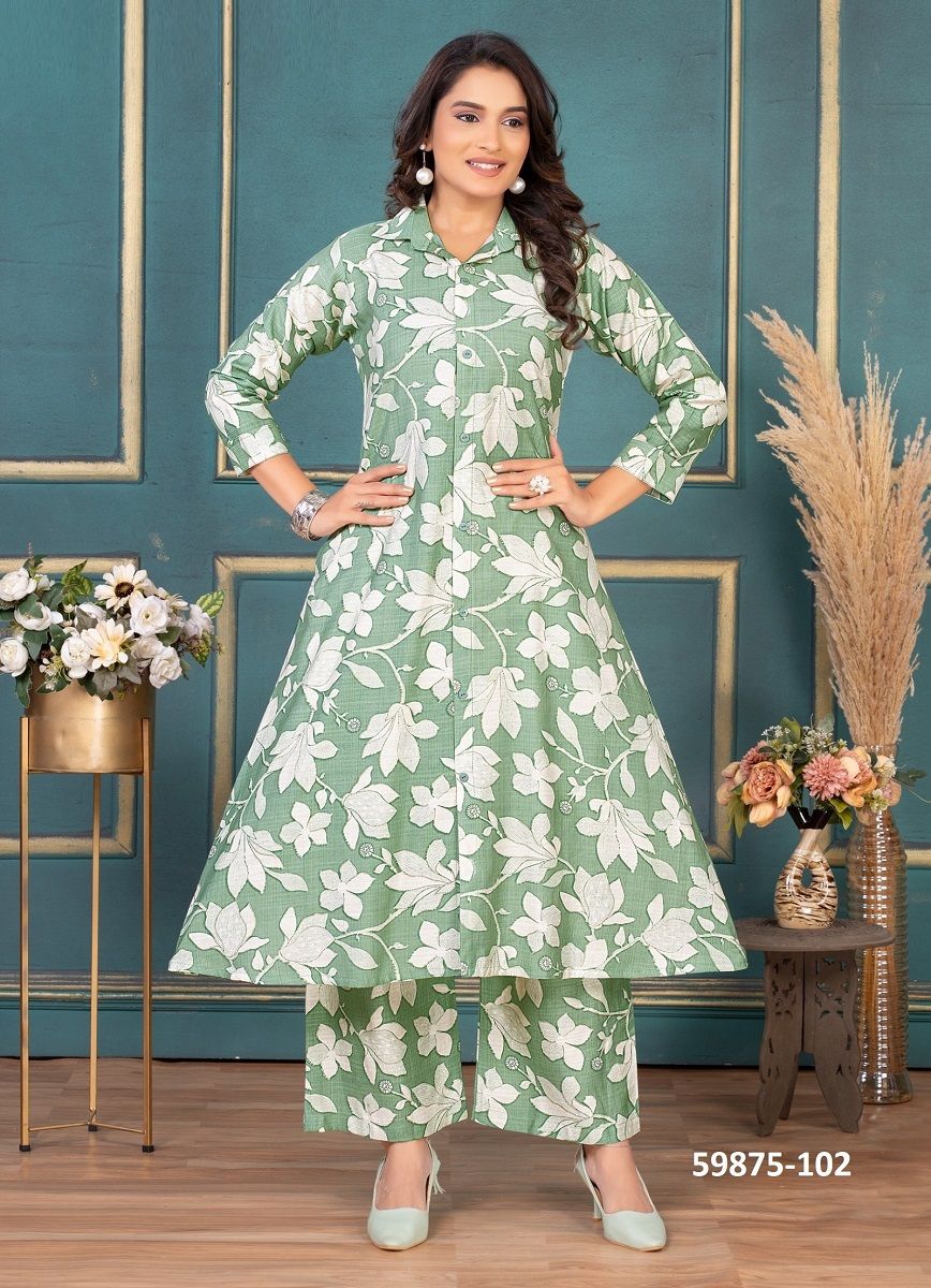 ISHANI - Catalog # 59875 (Set of 6 Tops With Bottoms) by Brand DEE CEE