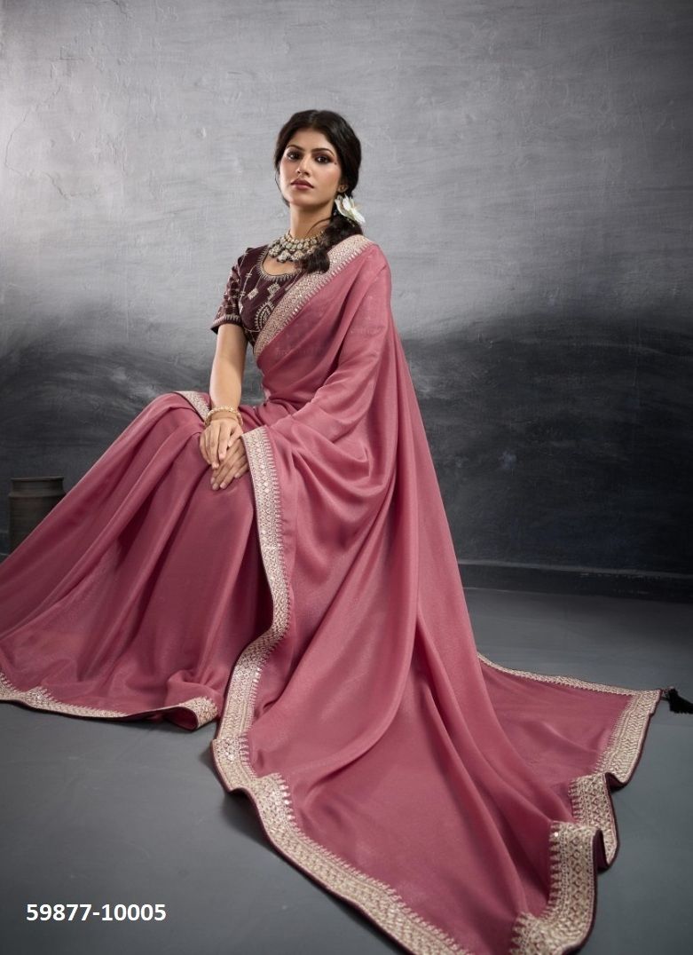 MEHAR - Catalog # 59877 (Set of 8 Sarees) by Brand SUMA DESIGNER