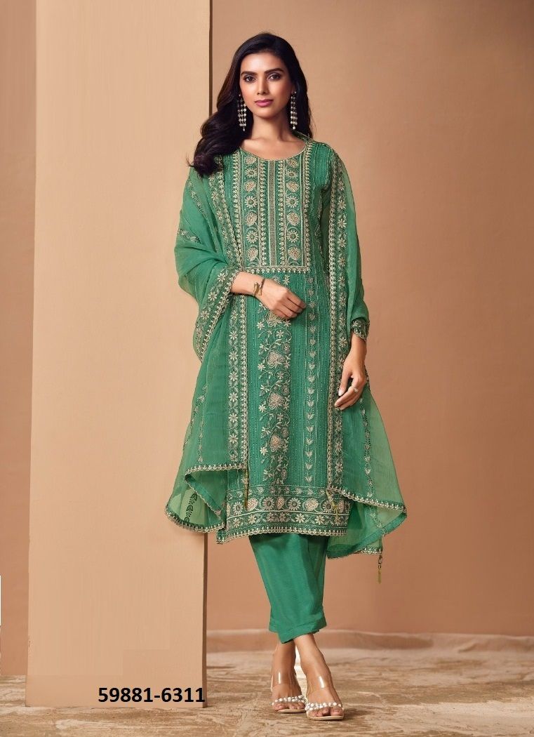 AMANI 4 - Catalog # 59881 (Set of 6 Semi-Stitched / Un-Stitched Suits) by Brand VIPUL FASHIONS AMANI 4 - Catalog # 59881 (Set of 6 Semi-Stitched / Un-Stitched Suits) by Brand VIPUL FASHIONS