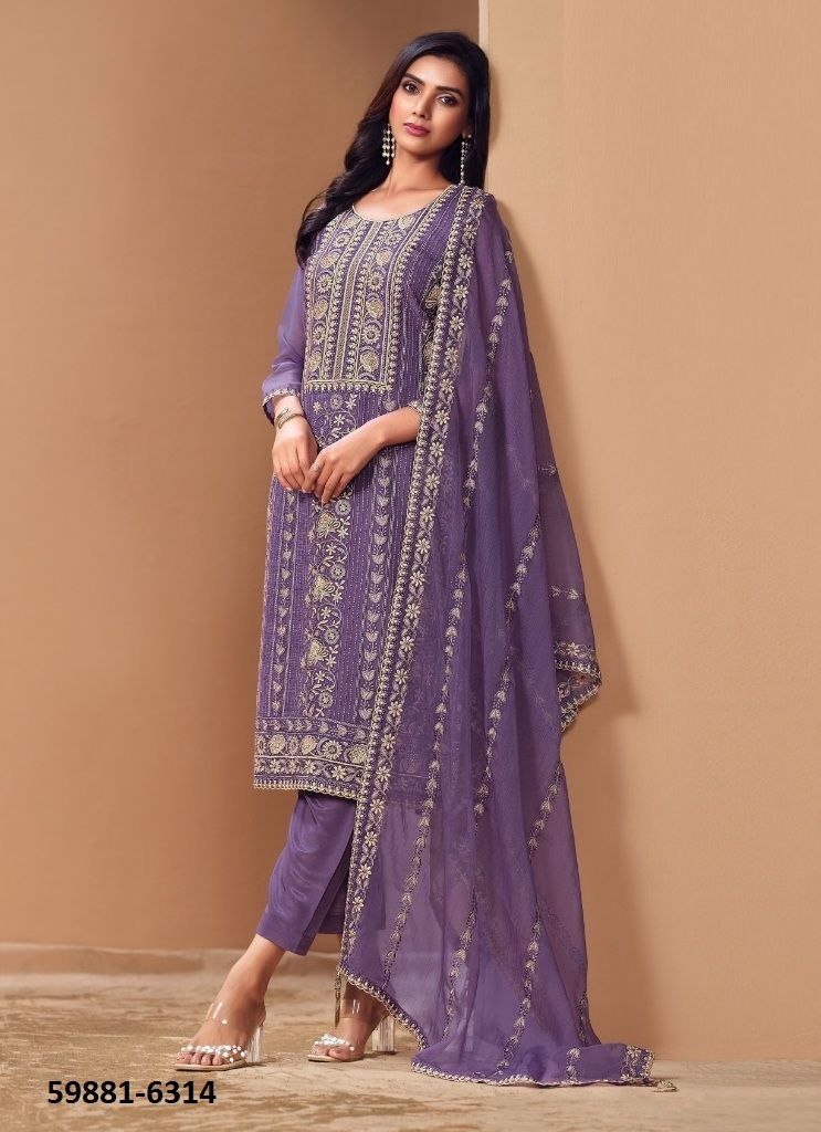 AMANI 4 - Catalog # 59881 (Set of 6 Semi-Stitched / Un-Stitched Suits) by Brand VIPUL FASHIONS AMANI 4 - Catalog # 59881 (Set of 6 Semi-Stitched / Un-Stitched Suits) by Brand VIPUL FASHIONS