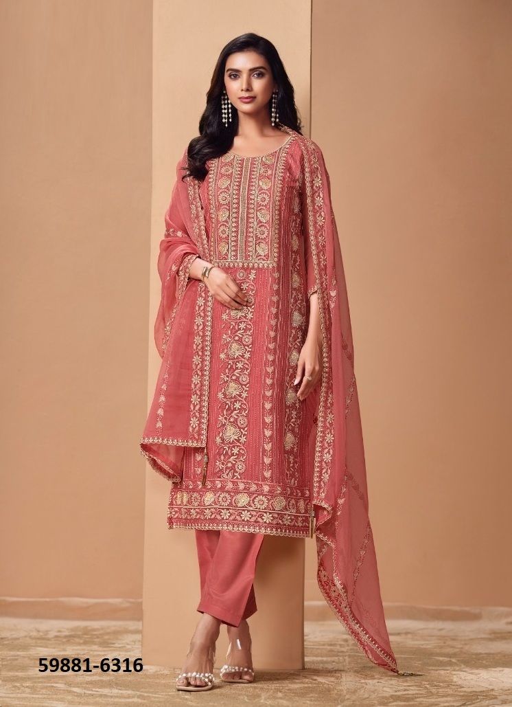 AMANI 4 - Catalog # 59881 (Set of 6 Semi-Stitched / Un-Stitched Suits) by Brand VIPUL FASHIONS AMANI 4 - Catalog # 59881 (Set of 6 Semi-Stitched / Un-Stitched Suits) by Brand VIPUL FASHIONS