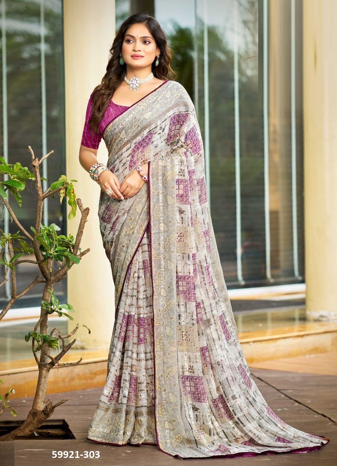 RADHA 3 - Catalog # 59921 (Set of 8 Sarees) by Brand KASHVI CREATIONS RADHA 3 - Catalog # 59921 (Set of 8 Sarees) by Brand KASHVI CREATIONS