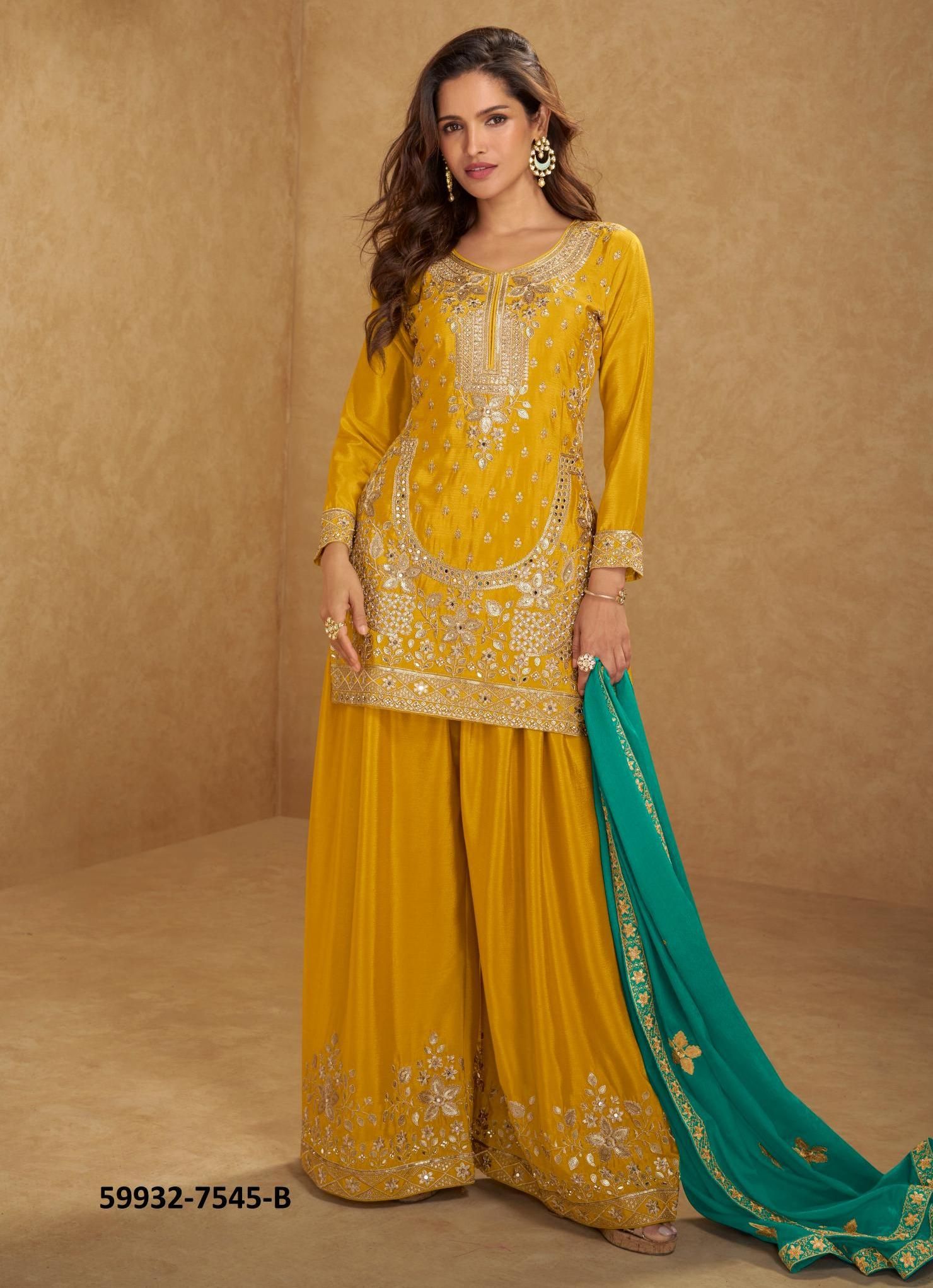 AARUSHI - Catalog # 59932 (Set of 3 Readymade Salwar Suits) by Brand GULKAYRA DESIGNER AARUSHI - Catalog # 59932 (Set of 3 Readymade Salwar Suits) by Brand GULKAYRA DESIGNER