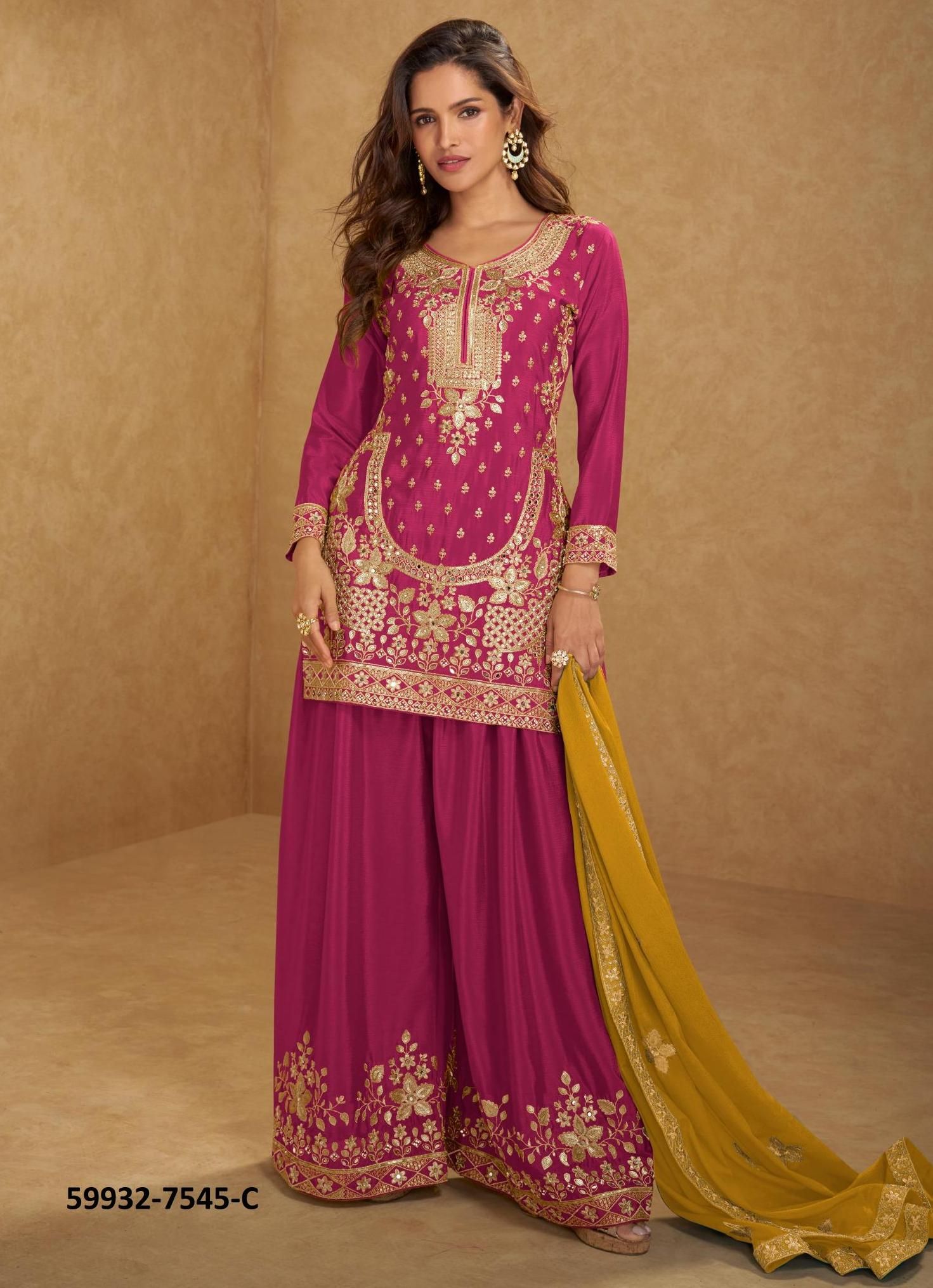 AARUSHI - Catalog # 59932 (Set of 3 Readymade Salwar Suits) by Brand GULKAYRA DESIGNER AARUSHI - Catalog # 59932 (Set of 3 Readymade Salwar Suits) by Brand GULKAYRA DESIGNER