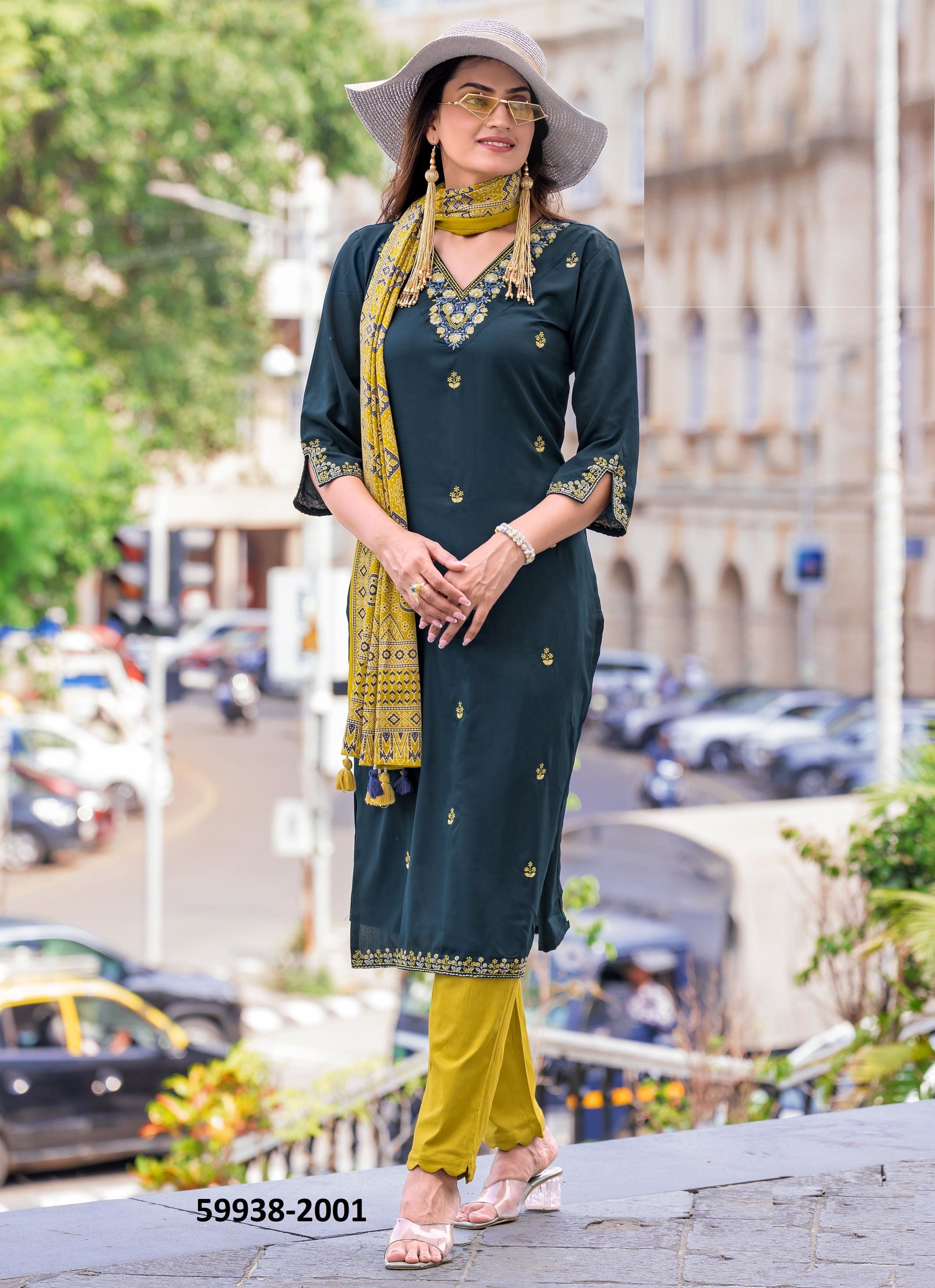 NAGMA - Catalog # 59938 (Set of 4 Readymade Salwar Suits) by Brand WOOGLEE FASHIONS NAGMA - Catalog # 59938 (Set of 4 Readymade Salwar Suits) by Brand WOOGLEE FASHIONS