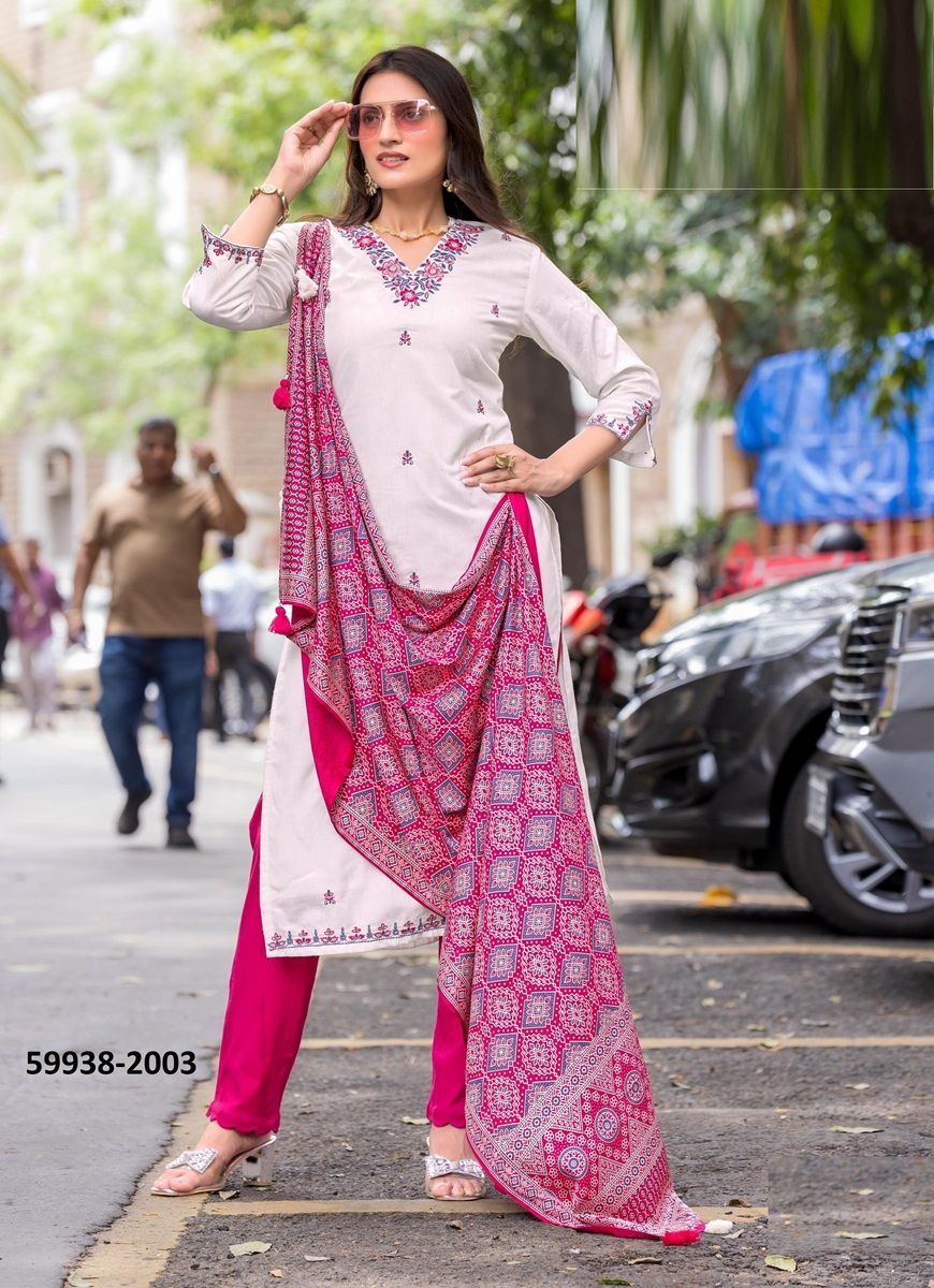 NAGMA - Catalog # 59938 (Set of 4 Readymade Salwar Suits) by Brand WOOGLEE FASHIONS NAGMA - Catalog # 59938 (Set of 4 Readymade Salwar Suits) by Brand WOOGLEE FASHIONS