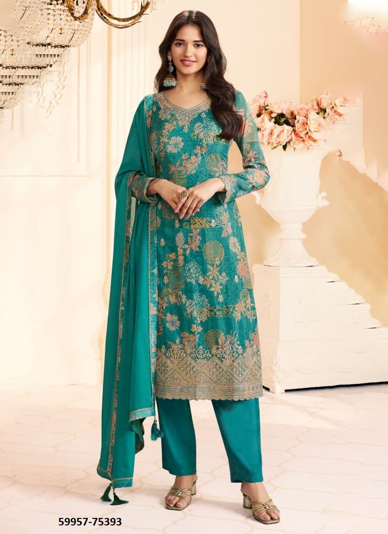 ROOP - Catalog # 59957 (Set of 4 Semi-Stitched / Un-Stitched Suits) by Brand VINAY FASHION LLP ROOP - Catalog # 59957 (Set of 4 Semi-Stitched / Un-Stitched Suits) by Brand VINAY FASHION LLP