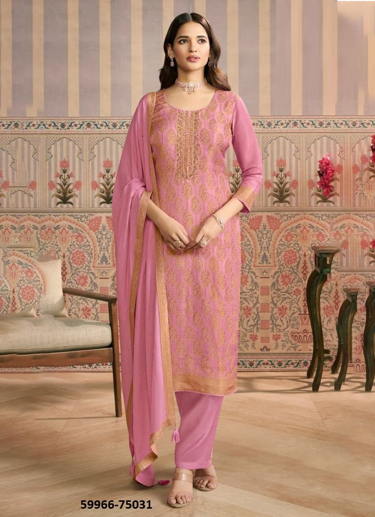 PEEHU - Catalog # 59966 (Set of 4 Semi-Stitched / Un-Stitched Suits) by Brand VINAY FASHION LLP PEEHU - Catalog # 59966 (Set of 4 Semi-Stitched / Un-Stitched Suits) by Brand VINAY FASHION LLP