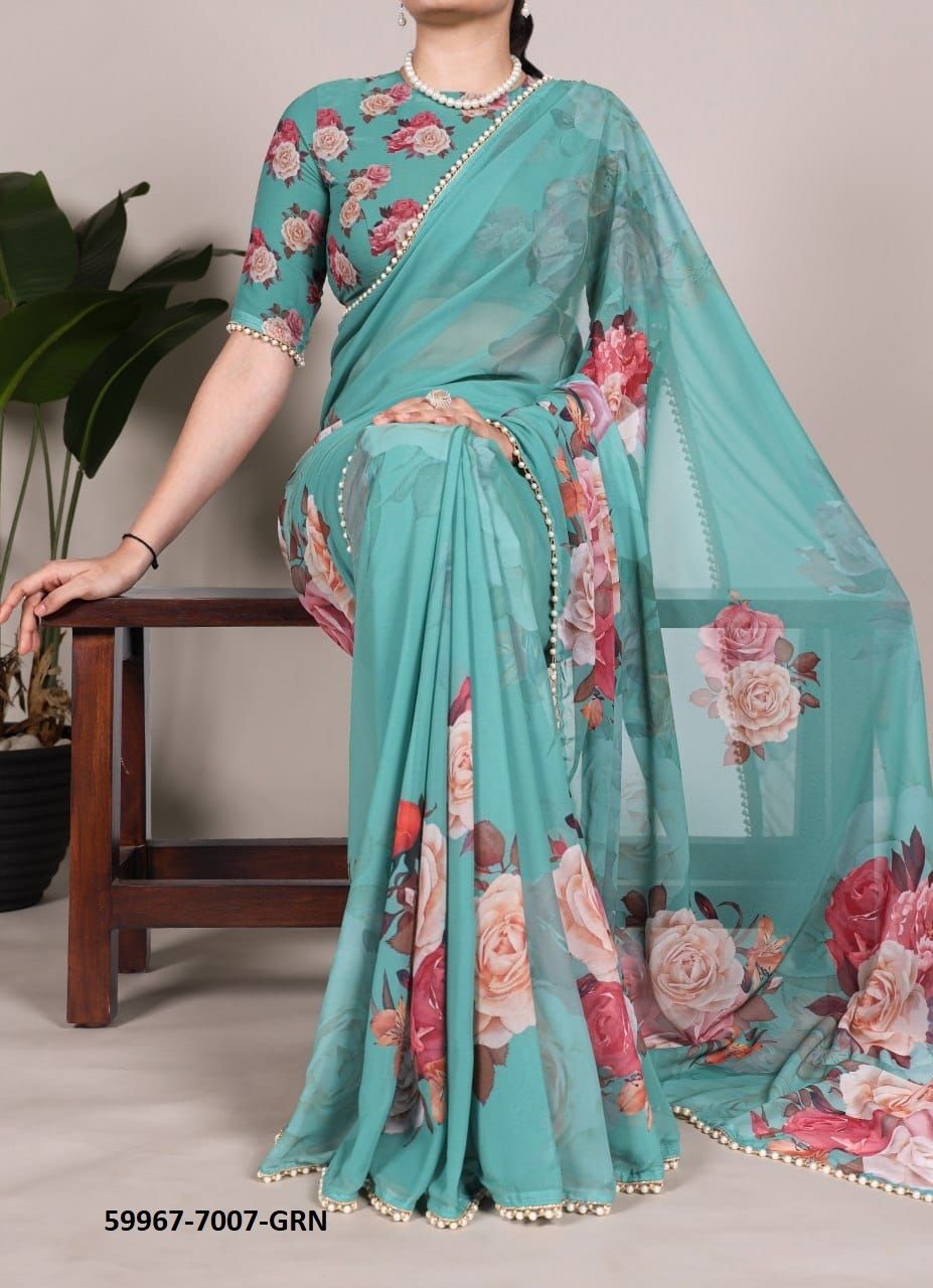 NAZARI FLORALS - Catalog # 59967 (Set of 12 Sarees) by Brand AABHARAN NAZARI FLORALS - Catalog # 59967 (Set of 12 Sarees) by Brand AABHARAN