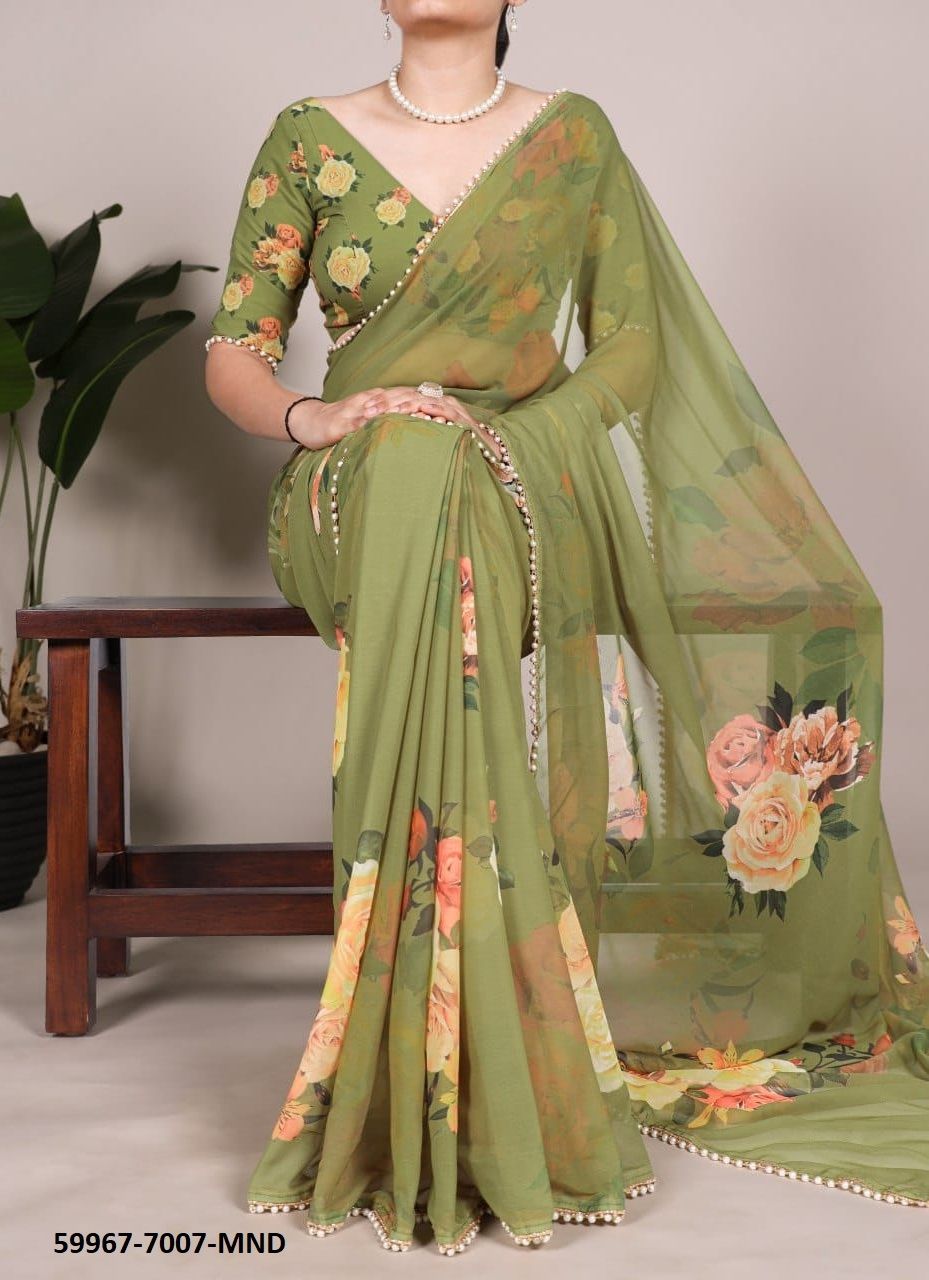 NAZARI FLORALS - Catalog # 59967 (Set of 12 Sarees) by Brand AABHARAN NAZARI FLORALS - Catalog # 59967 (Set of 12 Sarees) by Brand AABHARAN