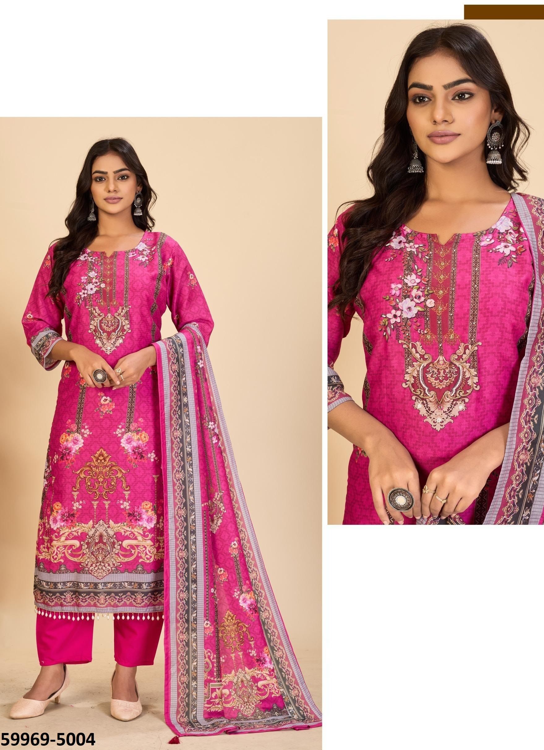 ZAINAB 5 - Catalog # 59969 (Set of 4 Readymade Salwar Suits) by Brand BLUE HILLS ZAINAB 5 - Catalog # 59969 (Set of 4 Readymade Salwar Suits) by Brand BLUE HILLS