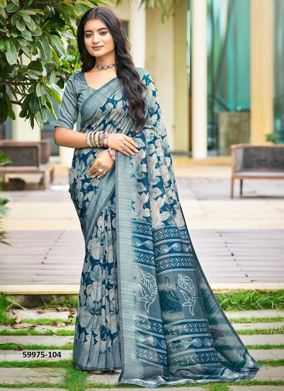 NARGIS - Catalog # 59975 (Set of 8 Sarees) by Brand KASHVI CREATIONS