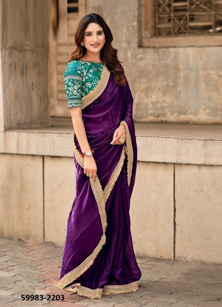 SILVER STONE 22 - Catalog # 59983 (Set of 6 Sarees) by Brand KASHVI CREATIONS SILVER STONE 22 - Catalog # 59983 (Set of 6 Sarees) by Brand KASHVI CREATIONS