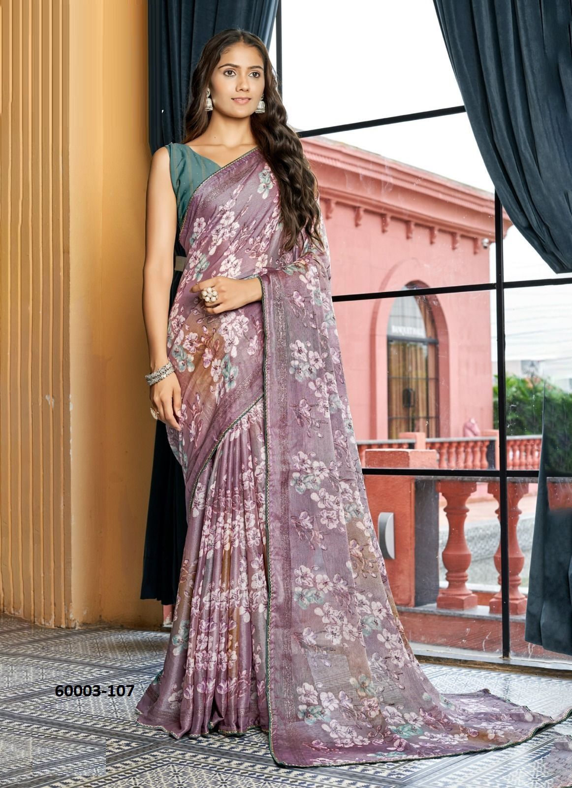 SULKEKHA - Catalog # 60003 (Set of 8 Sarees) by Brand KASHVI CREATIONS