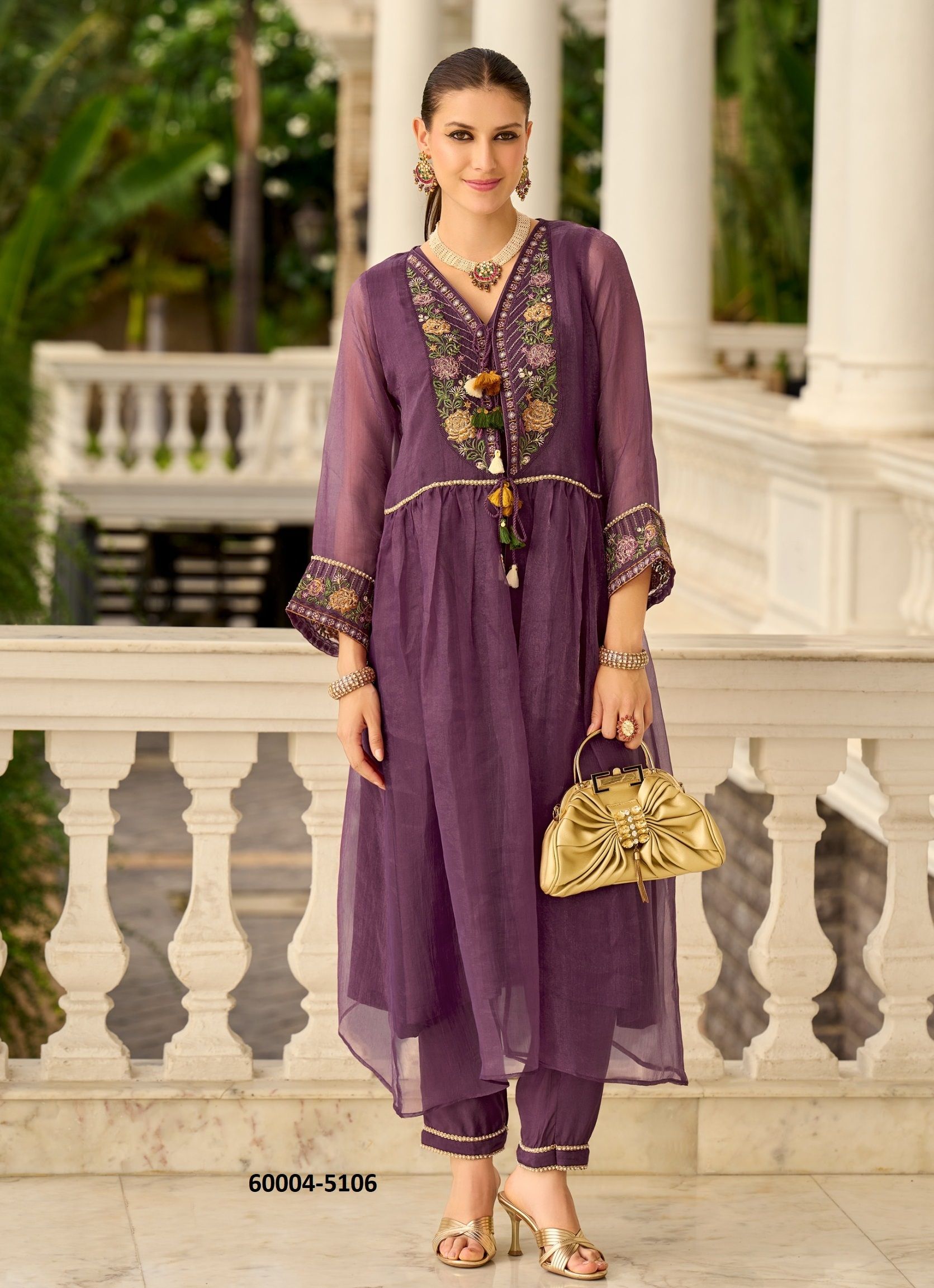 SWARA - Catalog # 60004 (Set of 6 Tops With Bottoms) by Brand PRM TRENDZ