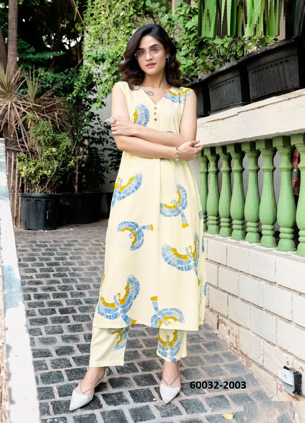SAFFRON - Catalog # 60032 (Set of 6 Tops With Bottoms) by Brand MITTOO