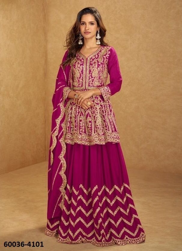 NIKHAAR - Catalog # 60036 (Set of 4 Readymade Salwar Suits) by Brand RASALIKA NIKHAAR - Catalog # 60036 (Set of 4 Readymade Salwar Suits) by Brand RASALIKA