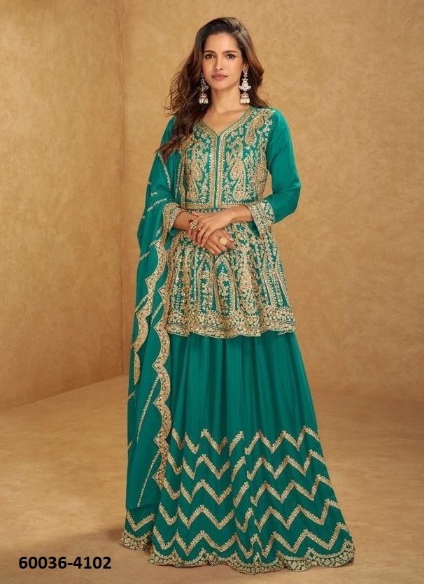 NIKHAAR - Catalog # 60036 (Set of 4 Readymade Salwar Suits) by Brand RASALIKA NIKHAAR - Catalog # 60036 (Set of 4 Readymade Salwar Suits) by Brand RASALIKA