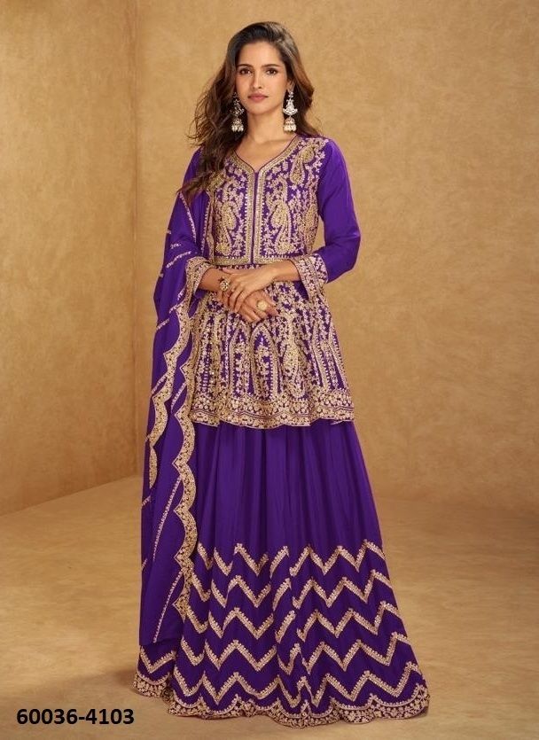 NIKHAAR - Catalog # 60036 (Set of 4 Readymade Salwar Suits) by Brand RASALIKA NIKHAAR - Catalog # 60036 (Set of 4 Readymade Salwar Suits) by Brand RASALIKA