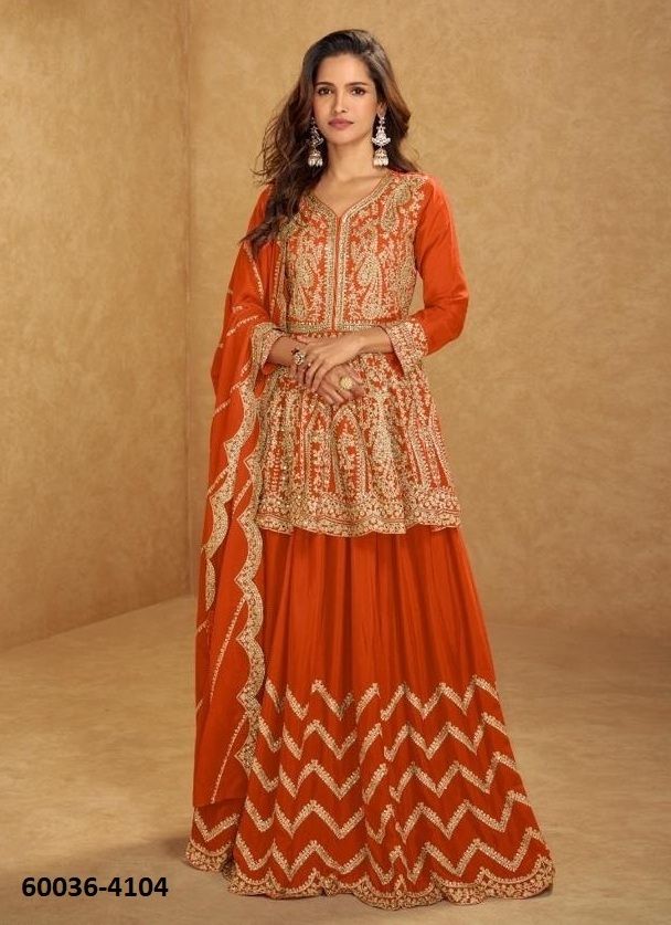 NIKHAAR - Catalog # 60036 (Set of 4 Readymade Salwar Suits) by Brand RASALIKA NIKHAAR - Catalog # 60036 (Set of 4 Readymade Salwar Suits) by Brand RASALIKA
