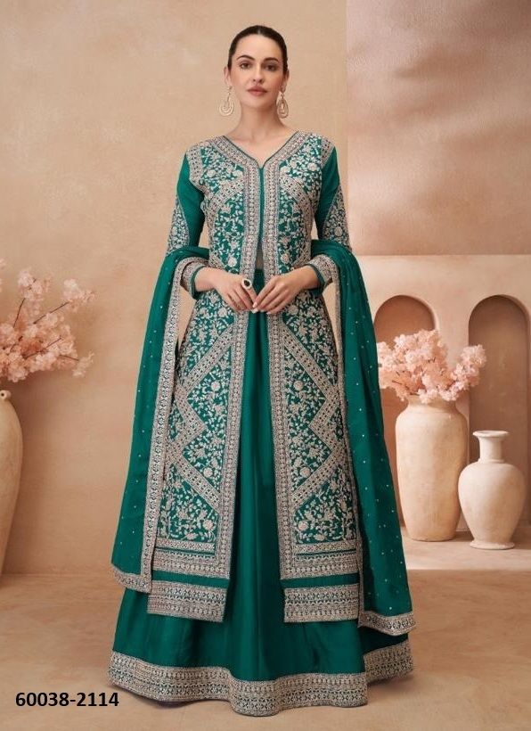 NOOR - Catalog # 60038 (Set of 4 Readymade Salwar Suits) by Brand RASALIKA NOOR - Catalog # 60038 (Set of 4 Readymade Salwar Suits) by Brand RASALIKA