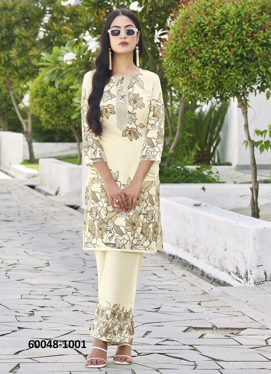 BELLIZA - Catalog # 60048 (Set of 6 Tops With Bottoms) by Brand WOODEE AHMEDABAD BELLIZA - Catalog # 60048 (Set of 6 Tops With Bottoms) by Brand WOODEE AHMEDABAD
