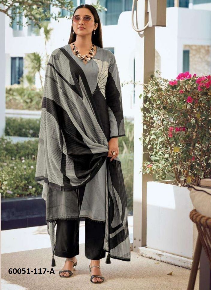 RAYON DIGITAL PRINTS - Catalog # 60051 (Set of 6 Readymade Salwar Suits) by Brand AABHARAN RAYON DIGITAL PRINTS - Catalog # 60051 (Set of 6 Readymade Salwar Suits) by Brand AABHARAN