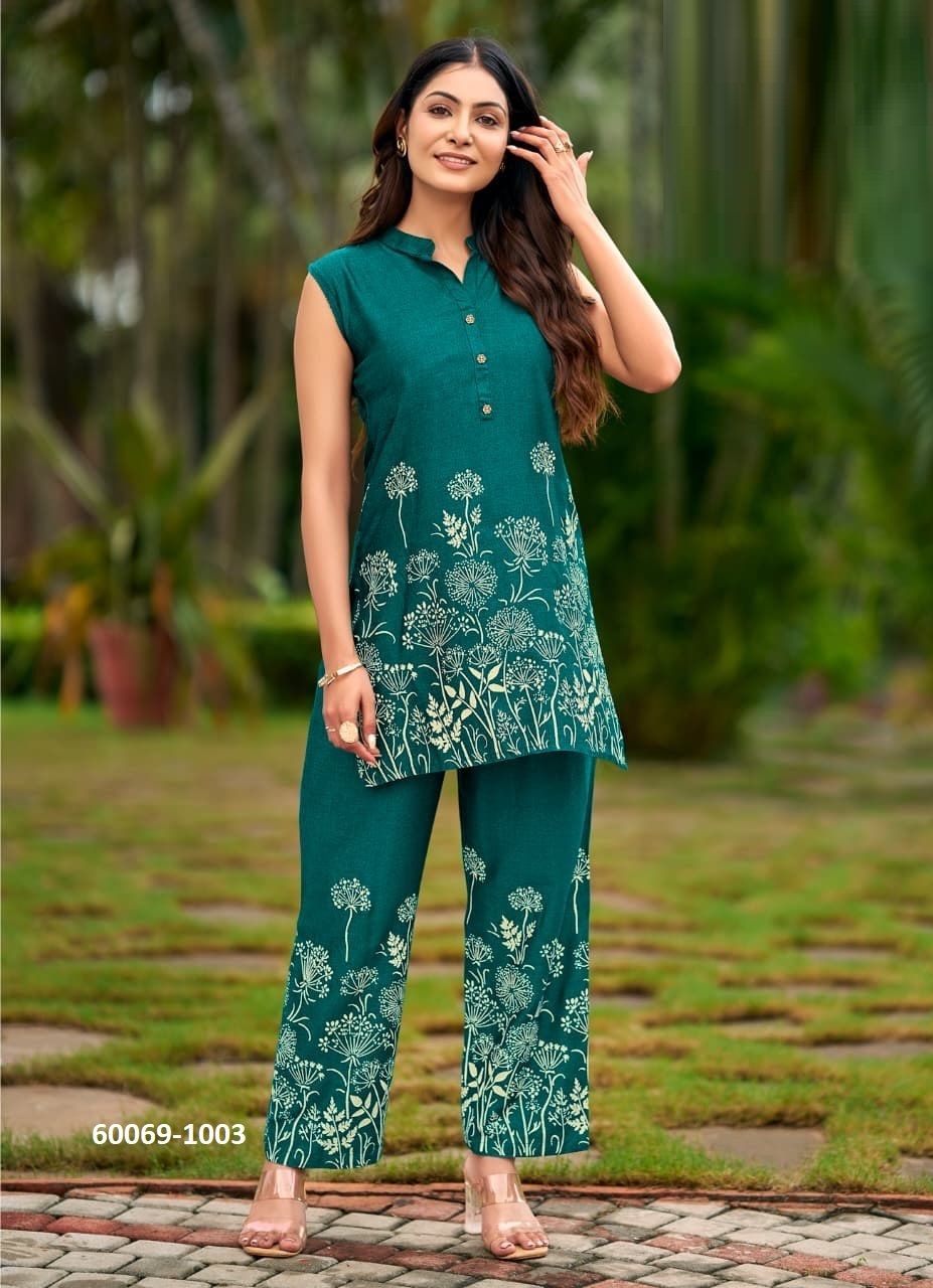 FESTIVE BEAUTY - Catalog # 60069 (Set of 4 Tops With Bottoms) by Brand TIPS & TOPS