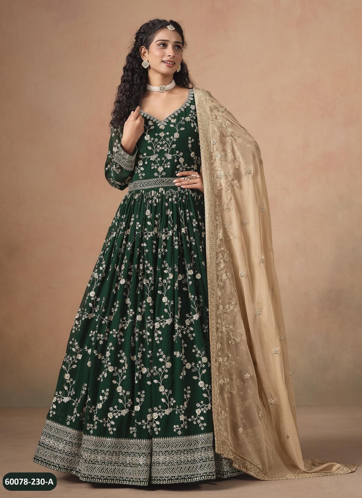 AANAYA 230 - Catalog # 60078 (Set of 4 Semi-Stitched / Un-Stitched Suits) by Brand DESI MUSE AANAYA 230 - Catalog # 60078 (Set of 4 Semi-Stitched / Un-Stitched Suits) by Brand DESI MUSE